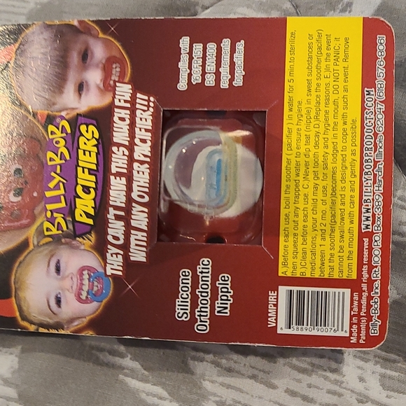 littlw vampire pacifier  BUNDLE ONLY - Picture 3 of 3
